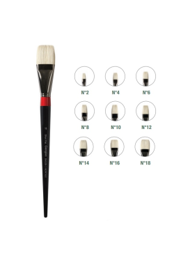 Pincel Natural Chato Georgian G36 nº14 Daler Rowney